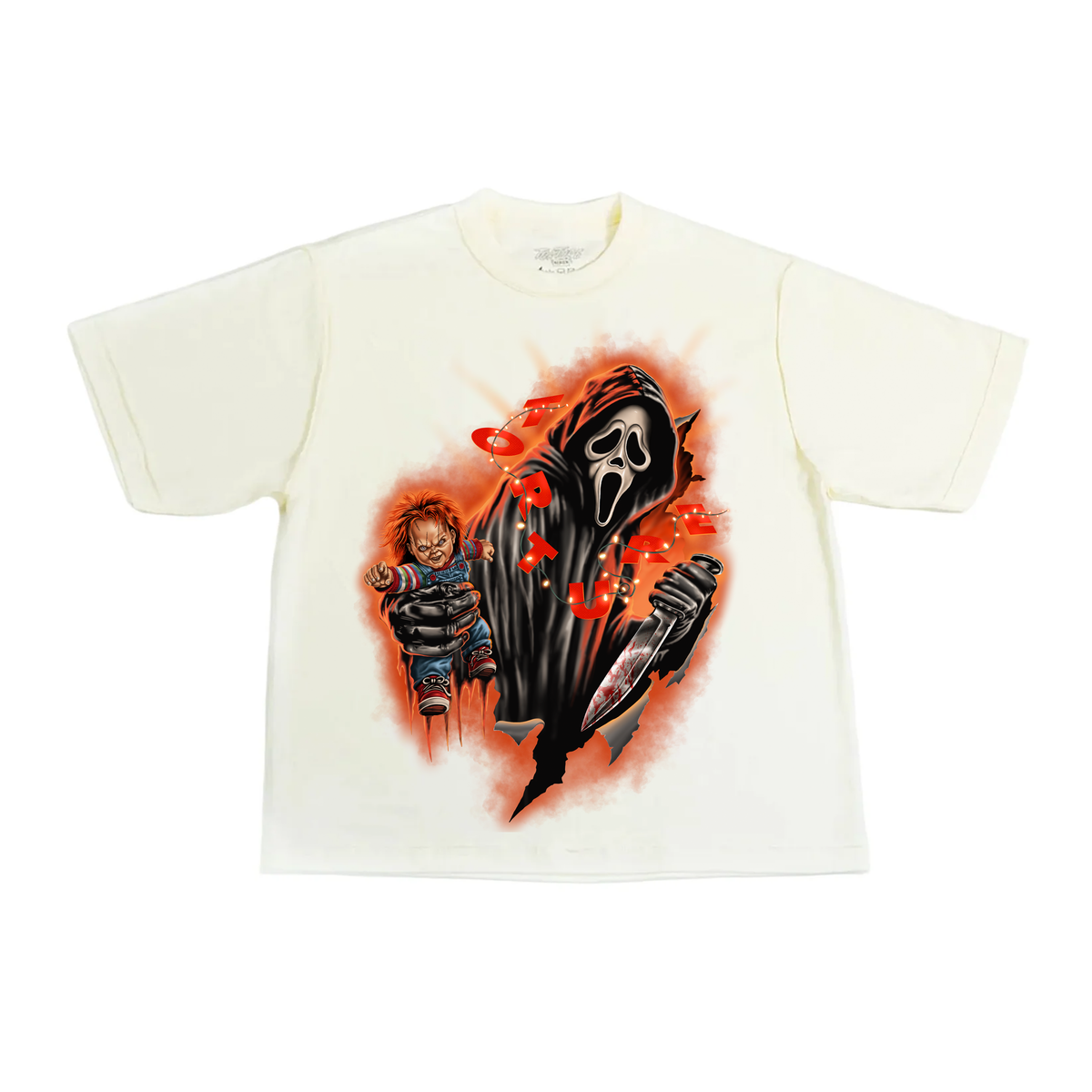 GHOST PLAY // TEE [CREAM]