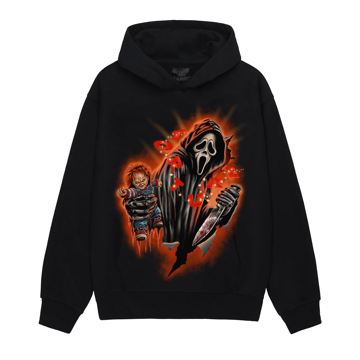 GHOST PLAY // HOODIE [BLACK]